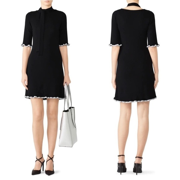 See by Chloe Ruffle Tie Neck Dress - Picture 1 of 9